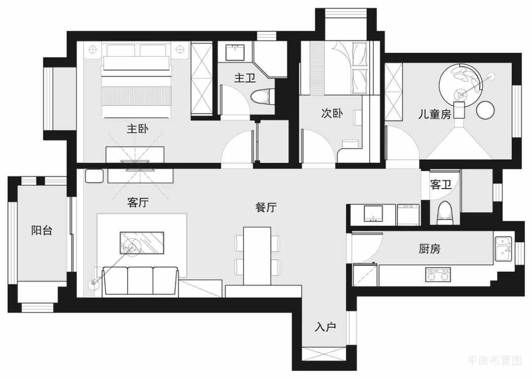 珠海裝修公司用色彩和軟裝，打造北歐時尚舒適的家！