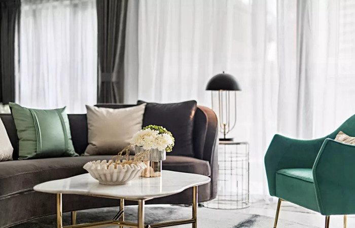 珠海89平米現(xiàn)代簡約輕奢裝飾，細節(jié)之處盡顯雅致和格調！