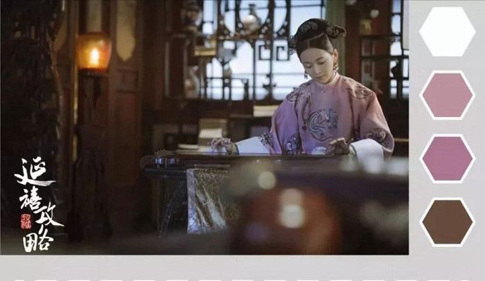 跟著《延禧攻略》學(xué)習(xí)教科書般的高級配色搭配！