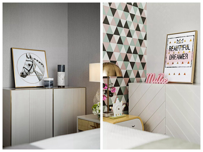 珠海89平米現(xiàn)代簡約輕奢裝飾，細節(jié)之處盡顯雅致和格調！