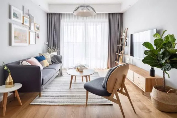 15年老舊兩房蛻變?nèi)浚?0平米北歐風(fēng)處處洋溢著幸福感！