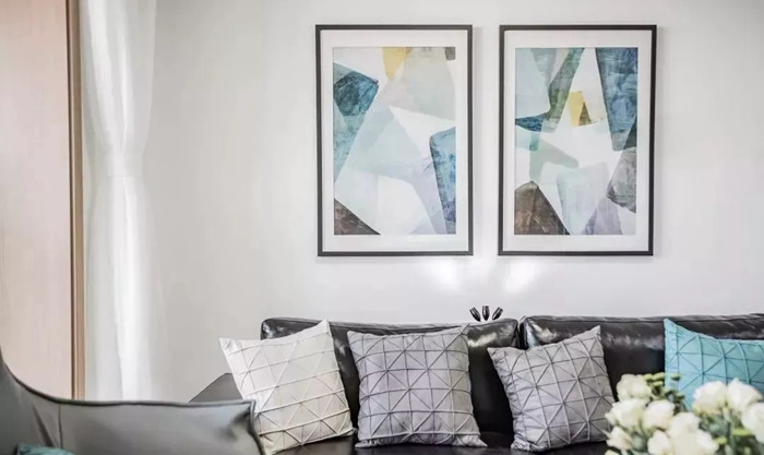 90平米的現(xiàn)代簡約風(fēng)裝修設(shè)計(jì)，高級黑白灰打造珠海精致生活！