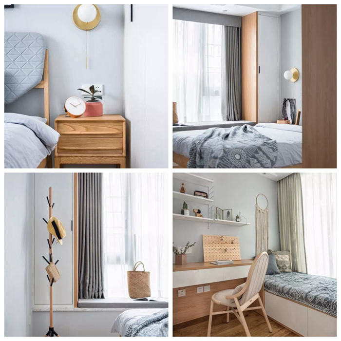 15年老舊兩房蛻變?nèi)浚?0平米北歐風(fēng)處處洋溢著幸福感！