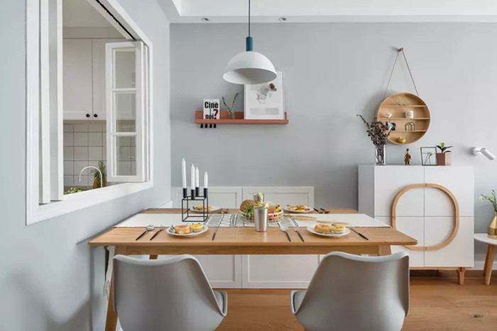 15年老舊兩房蛻變?nèi)浚?0平米北歐風(fēng)處處洋溢著幸福感！