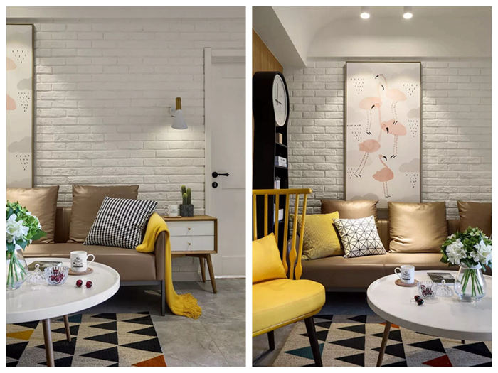 85平米珠海小戶型設(shè)計(jì)有品有范的北歐風(fēng)，看一眼就會(huì)愛上！