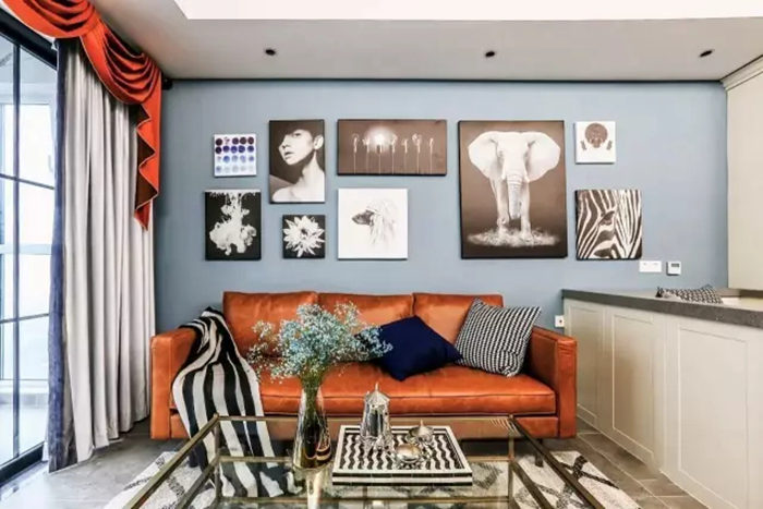 90平米小戶型裝修除了卡座餐廳還有超大飄窗，竟有隱藏式衣帽間設(shè)計(jì)！