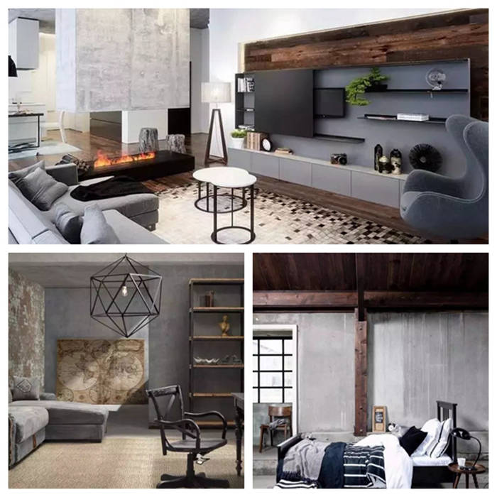 舊房改造輕松打造潮酷高級(jí)灰工業(yè)風(fēng)，一面水泥墻就夠了！