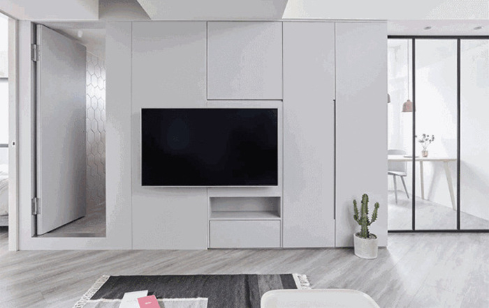 為了她爆改63平米小戶型老房， 珠海這個家雖不大卻裝修溫馨和甜膩！