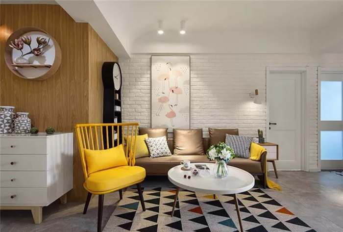 85平米珠海小戶型設(shè)計(jì)有品有范的北歐風(fēng)，看一眼就會(huì)愛上！