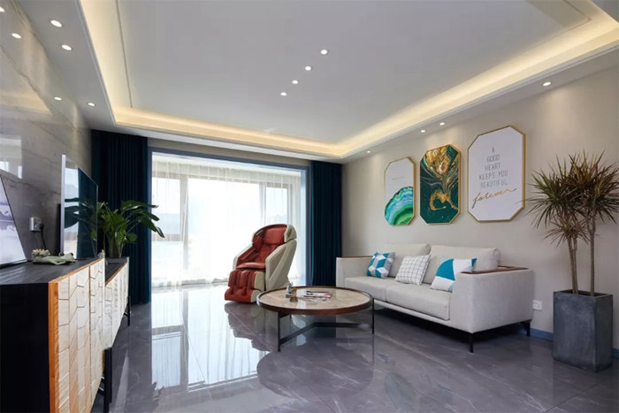 珠海110平米一家三口的溫馨簡約風(fēng)，實用舒適與時尚并存！