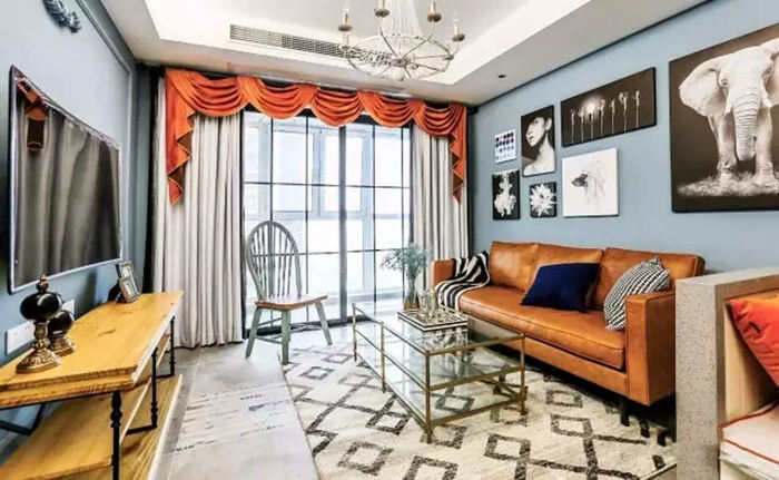 90平米小戶型裝修除了卡座餐廳還有超大飄窗，竟有隱藏式衣帽間設(shè)計(jì)！