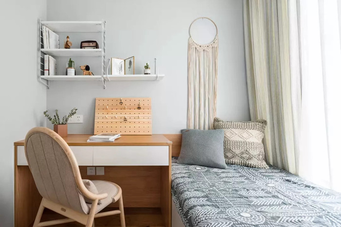 15年老舊兩房蛻變?nèi)浚?0平米北歐風(fēng)處處洋溢著幸福感！