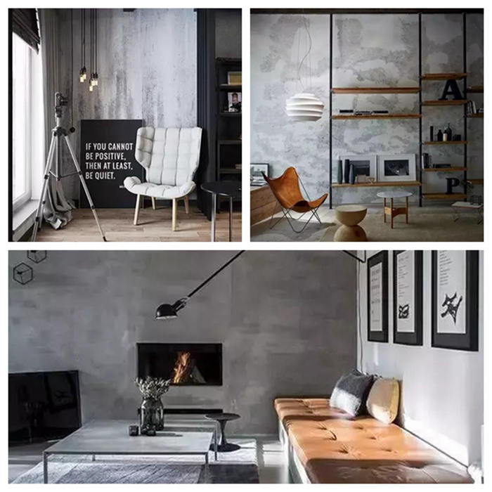 舊房改造輕松打造潮酷高級(jí)灰工業(yè)風(fēng)，一面水泥墻就夠了！