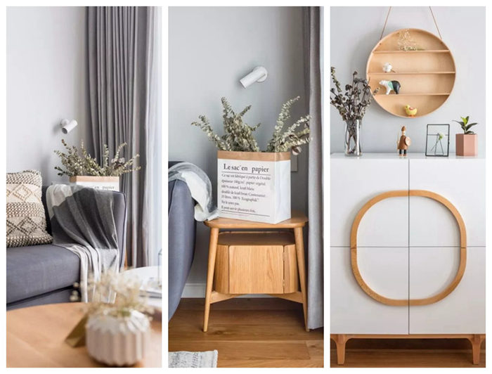 15年老舊兩房蛻變?nèi)浚?0平米北歐風(fēng)處處洋溢著幸福感！