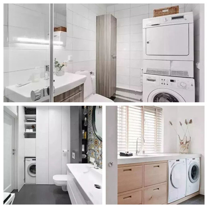 小到擠不下洗衣機？1平米都不能浪費空間裝修擴容30%！