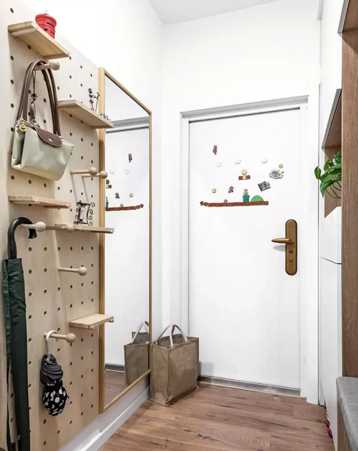 小戶型裝修設(shè)計(jì)如何提升高級感？進(jìn)門玄關(guān)1平米是關(guān)鍵！