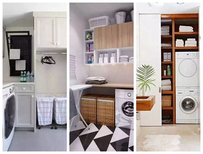 小到擠不下洗衣機？1平米都不能浪費空間裝修擴容30%！
