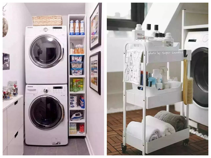 小到擠不下洗衣機？1平米都不能浪費空間裝修擴容30%！