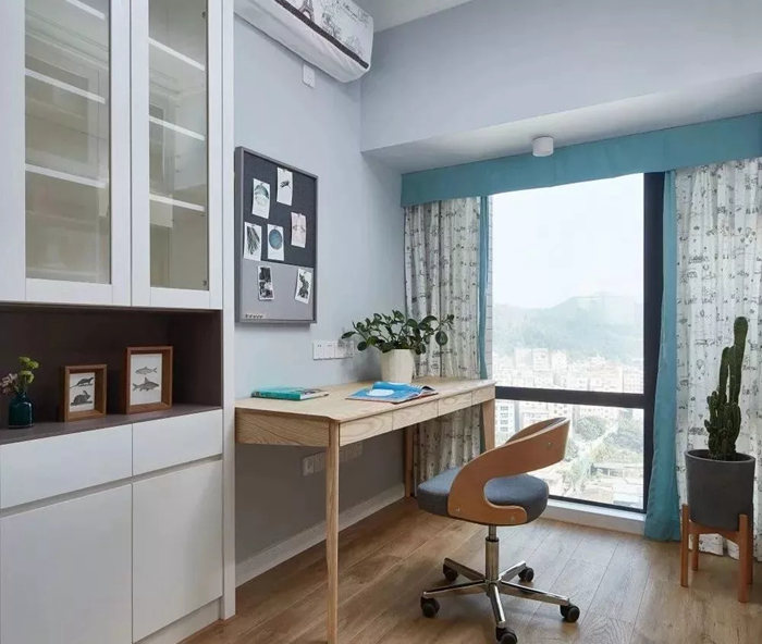 93平米現(xiàn)代簡約小家，拆改2個(gè)4平米的小陽臺(tái)讓家變大20平米！