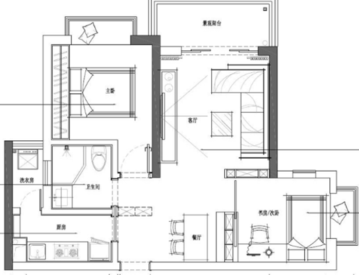 8.8萬(wàn)裝修北歐風(fēng)新房，珠海77平米小兩房懵懵懂懂裝修記！