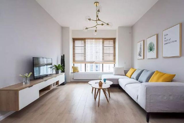 新房裝修完工，簡(jiǎn)單又耐看的新房親戚鄰居們看了都說(shuō)羨慕極了