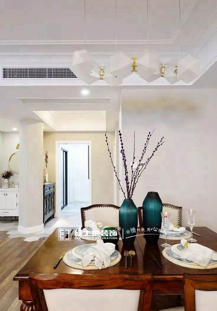 珠海110平米美式風(fēng)格創(chuàng)造的幸福密碼，邀您品鑒實(shí)景裝修案例！