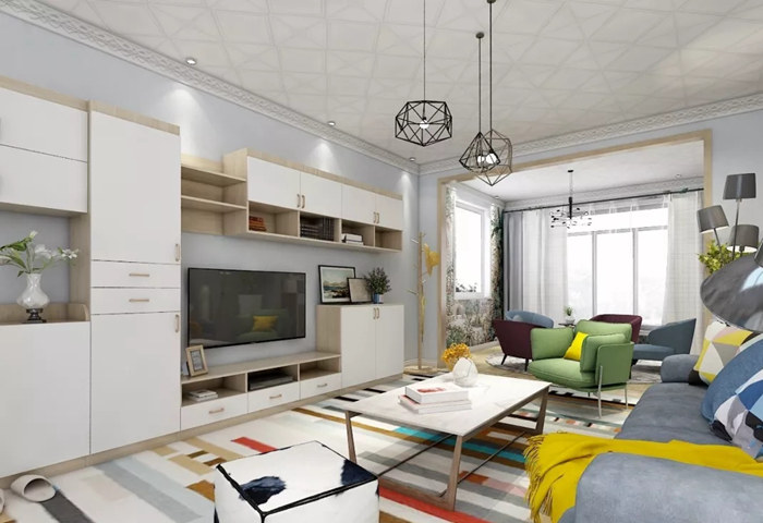 小戶型客廳實(shí)用裝修設(shè)計(jì)，空間發(fā)揮最大作用！