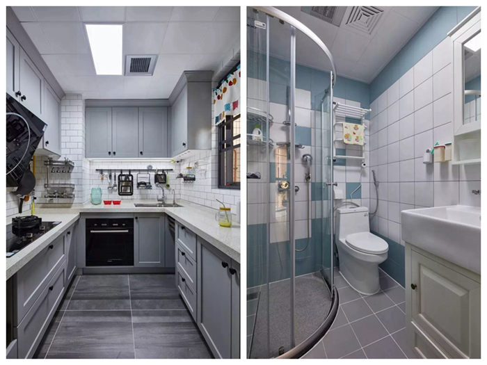 93平米現(xiàn)代簡約小家，拆改2個(gè)4平米的小陽臺(tái)讓家變大20平米！