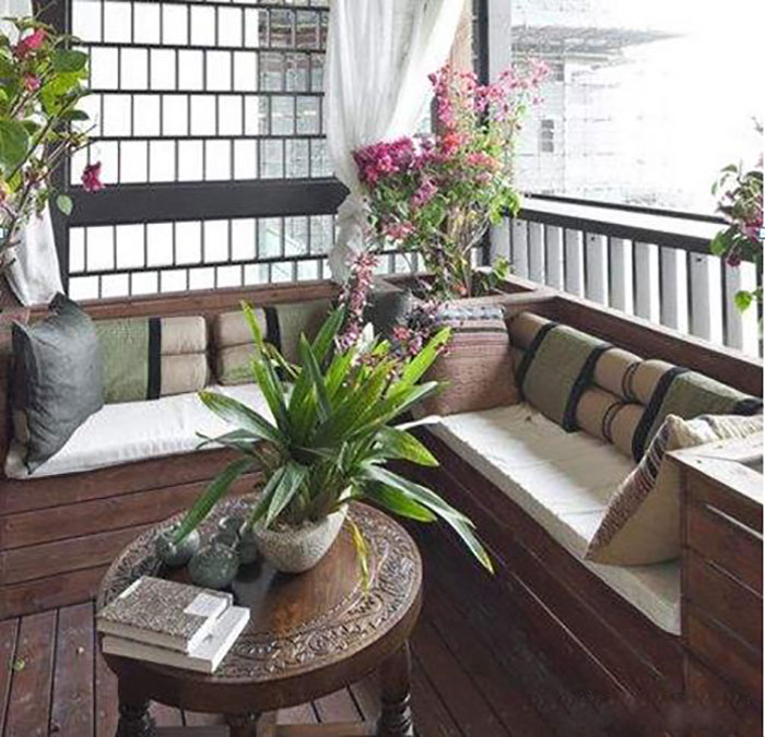 10款陽臺運用極致的裝修案例讓你大跌眼鏡