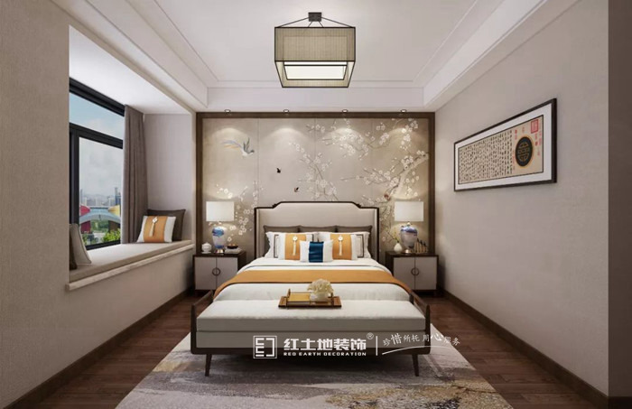 99平米新中式裝修設(shè)計，獨具魅力的東方神韻！