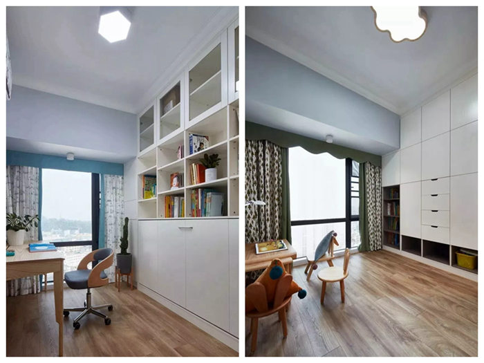 93平米現(xiàn)代簡約小家，拆改2個(gè)4平米的小陽臺(tái)讓家變大20平米！