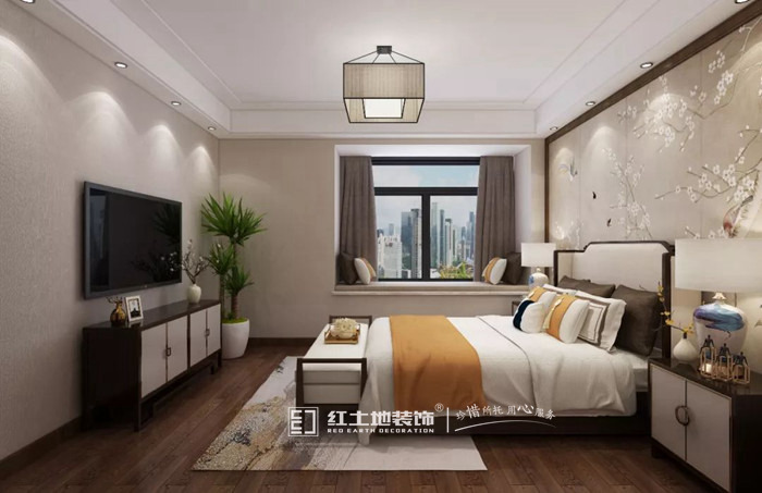 99平米新中式裝修設(shè)計，獨具魅力的東方神韻！