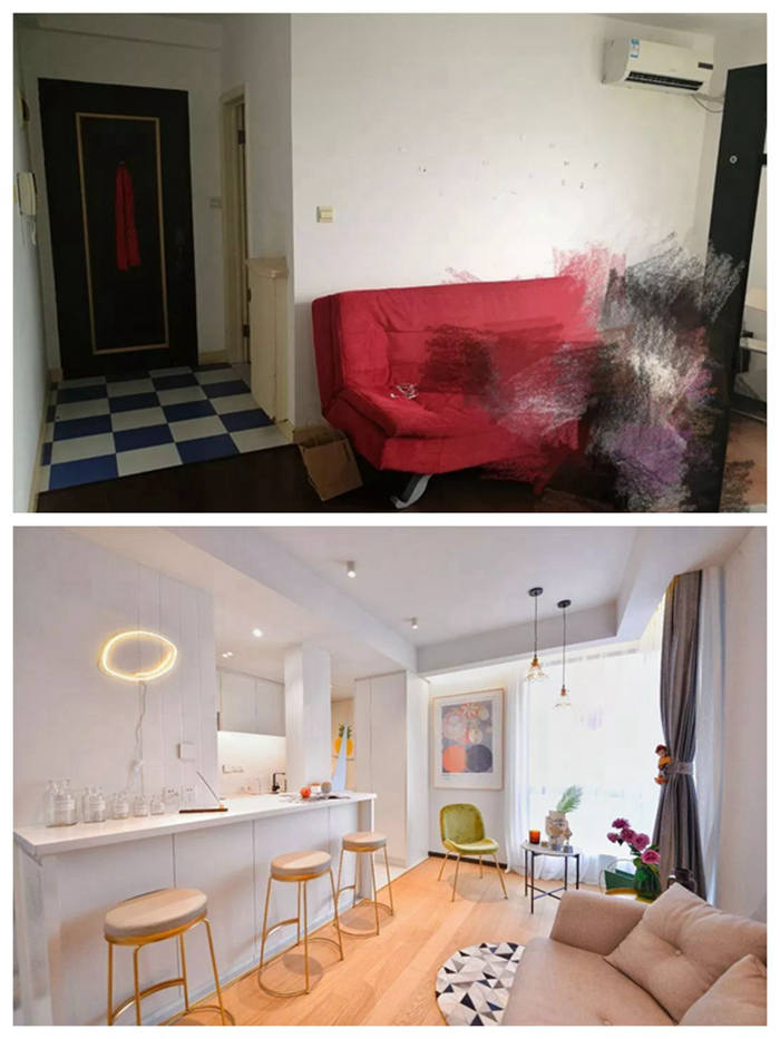 72平米二手房找紅土地全包舊造，業(yè)主大贊珠海設(shè)計(jì)師用心裝修！