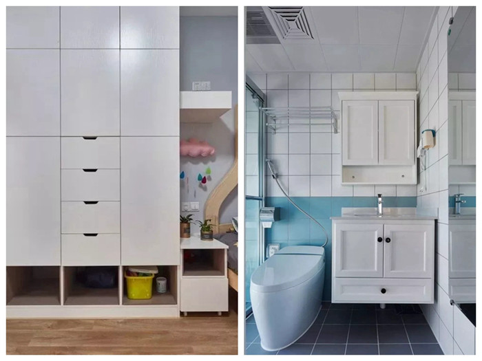 93平米現(xiàn)代簡約小家，拆改2個(gè)4平米的小陽臺(tái)讓家變大20平米！