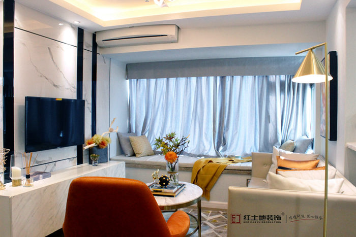 紅土地設(shè)計案例分享，65平米小戶型設(shè)計，詮釋現(xiàn)代精致生活美學(xué)！