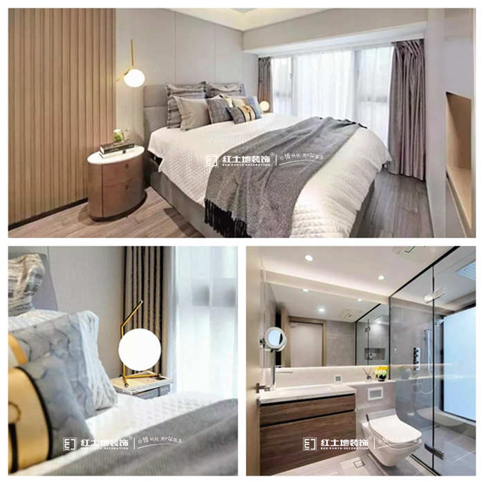 紅土地設(shè)計案例分享，65平米小戶型設(shè)計，詮釋現(xiàn)代精致生活美學(xué)！
