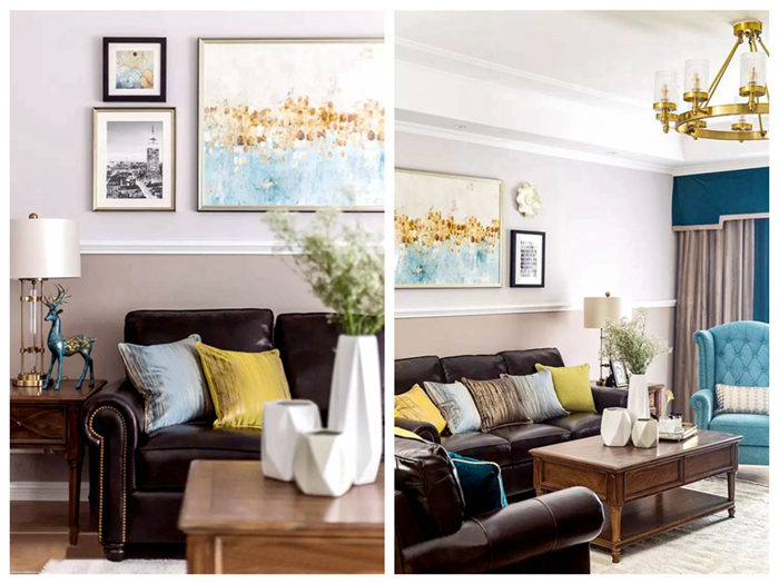 珠海160平米美式輕奢風(fēng)裝修設(shè)計，三代同堂里的愛與生活！