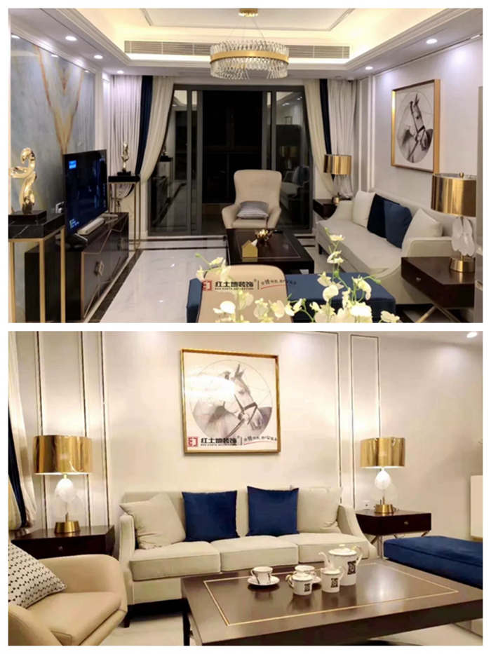 中鐵諾德國(guó)際花園現(xiàn)代輕奢裝修，珠海業(yè)主家軟裝搭配讓生活充滿儀式感！