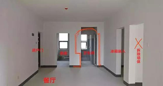 打造88㎡美式小三居，新房裝修前后效果圖對比