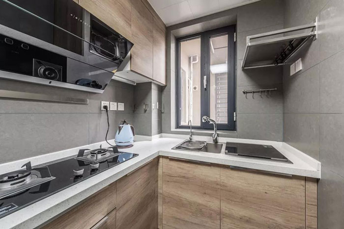 珠海85㎡日式新房裝修，原木與白完美結(jié)合