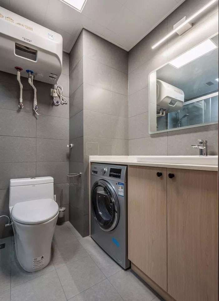 珠海85㎡日式新房裝修，原木與白完美結(jié)合