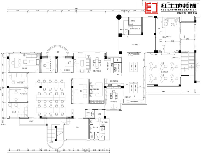 【2019開工大吉】恭喜紅土地裝飾1000㎡+樣板房體驗(yàn)館開工大吉！