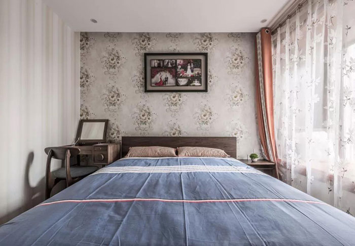 珠海85㎡日式新房裝修，原木與白完美結(jié)合