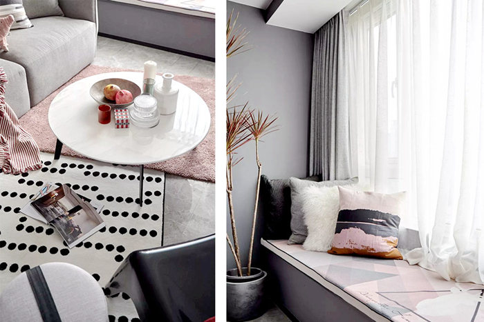 90平米現(xiàn)代簡約風(fēng)，珠海90后年輕時(shí)尚的家優(yōu)雅又有質(zhì)感！