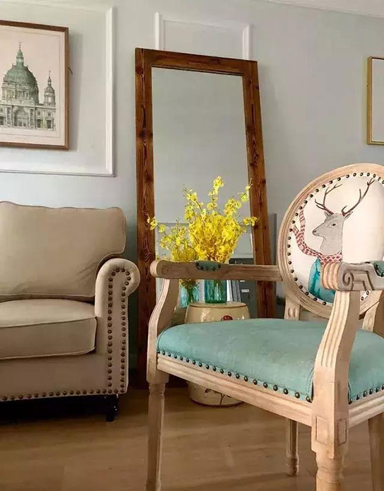 打造88㎡美式小三居，新房裝修前后效果圖對比