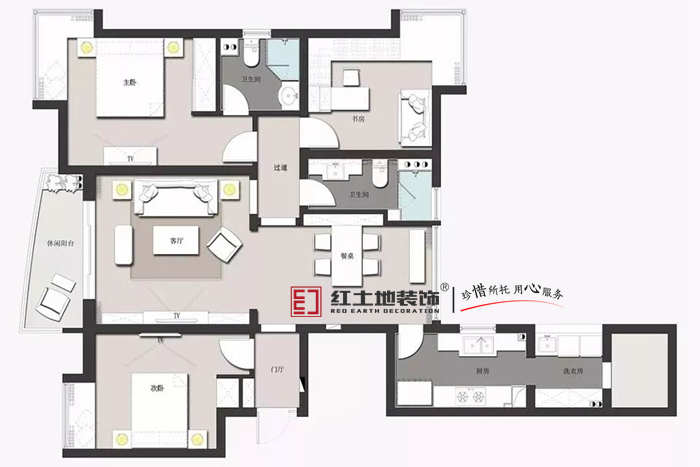 珠海業(yè)主分享美式風格畢業(yè)照，點贊紅土地裝飾高顏值裝修省心省力！