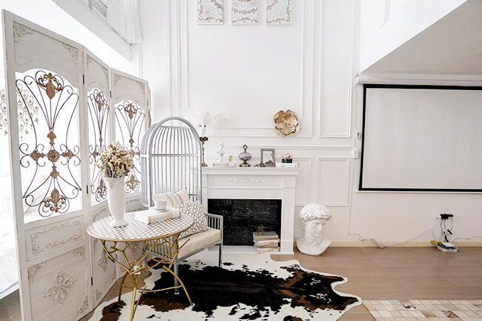 珠海90后年輕夫妻奧園廣場的新家，超高顏值歐式LOFT裝修設(shè)計！