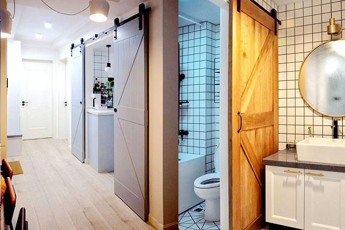 一扇高顏值的網(wǎng)紅谷倉門，輕松打造與眾不同的家！