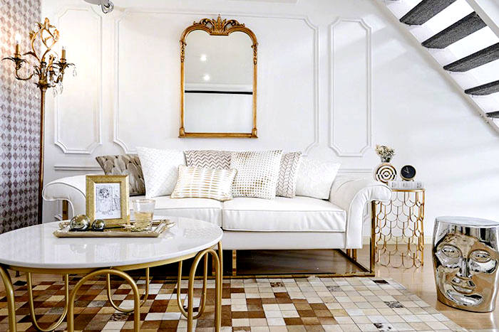 珠海90后年輕夫妻奧園廣場的新家，超高顏值歐式LOFT裝修設(shè)計！