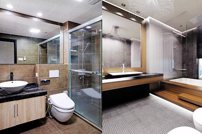 小戶型衛(wèi)生間沒(méi)做干濕分離，用著想哭？這樣裝修設(shè)計(jì)實(shí)用又好看！